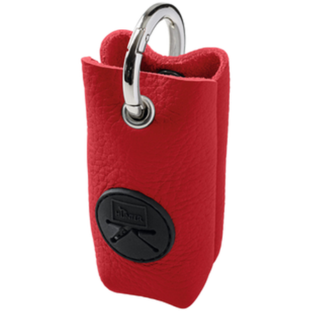 Hunter - Dog Waste Bag Dispenser Yuna Red 10x5cm + One Roll Of Poo Bags - Hund - Hundeposer & hundeposeholdere - ZOO.no