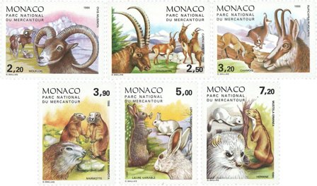 Monaco 1986 - YT 1522-1527 - Postfrisk