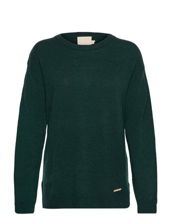 Hayakb Pullover Pullover Striktrøje Grøn Karen By Simonsen