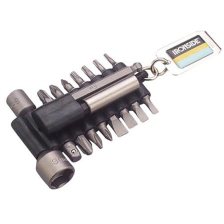 Ironside 201604 Bitssett 19 deler, for VVS, i holder, Maskintilbehør & forbruk