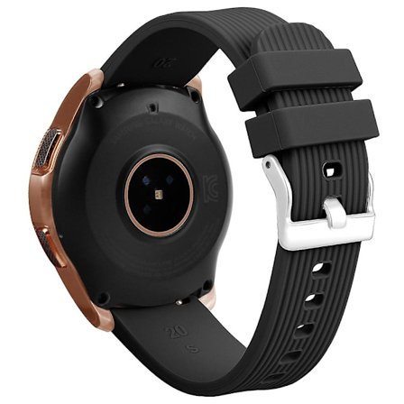 L Størrelse 20mm Rem til Samsung Galaxy Watch Active / Watch6 / Watch5 / Watch4 Silikone Rem