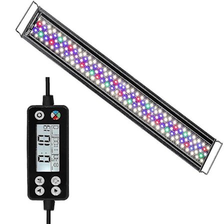 30 cm WRGB Akvarielys med Timer Vandtæt Fiskekum