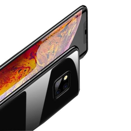 Huawei Mate 20 Pro - Tyylikäs silikonikuori (FLOVEME) Silver