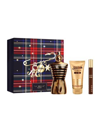 Jean Paul Gaultier Le Male Set cont.: Elixir Parfum 125 ml + All-Over Shower Gel 75 ml + Parfum 10 ml 1.0items
