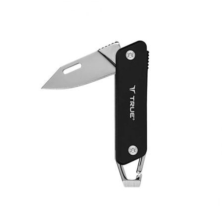 True Utility Modern Key Chain Knife - Gift Box Black