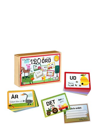 Barbo Toys | Wacky Wonders - Lær De 120 Ord (Dk) | DANISH