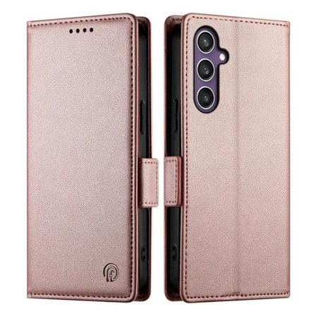 Samsung Galaxy S25 Wallet Cover - Rose Gold