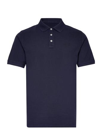 Mackay Polo M Polos Short-sleeved Marineblå Tenson*Betinget Tilbud