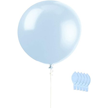 36 tommers blå gigantisk oppblåsbar ballong 90cm latex ballong Pas
