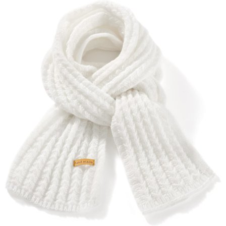 Blødt Pashmina Strikket Halstørklæde Ensfarvet Halsbeklædning Wraps til Kvinder Mænd Børn