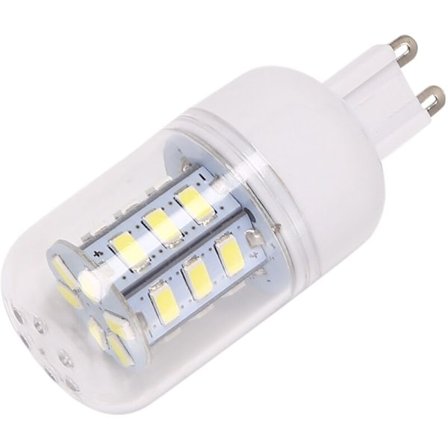 G9 LED-lampa LED-majslampa 24 LED 5730 5W Vitt ljus Ljusstake Bas Majslampa LED-lampa