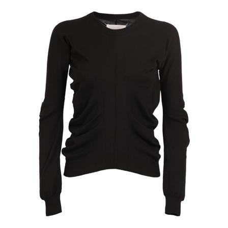 Maison Margiela slim fit sweater Sort, Dame
