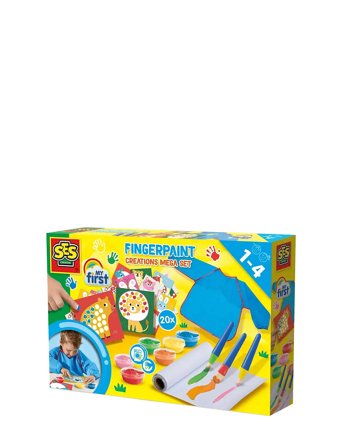 SES Creative My First - Fingerpaint Mega Set - Multi/patterned - ONE SIZE