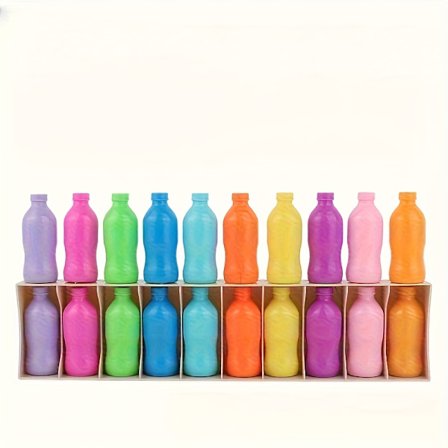 21-delt morsomt flaskefargegjettespill, flaskematchende sett, tenåringsminne- og logikktrening, pedagogisk brettspill, perfekt Halloween o