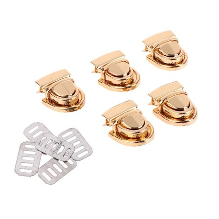 5st Väsklås Metalllås Spännen för handväskor Axel C