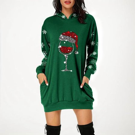 Joulumekot Naisille Collegepaita Mekko Joulupukki Asut Vestidos Para Navidad De Mujer Juhla Neulepusero