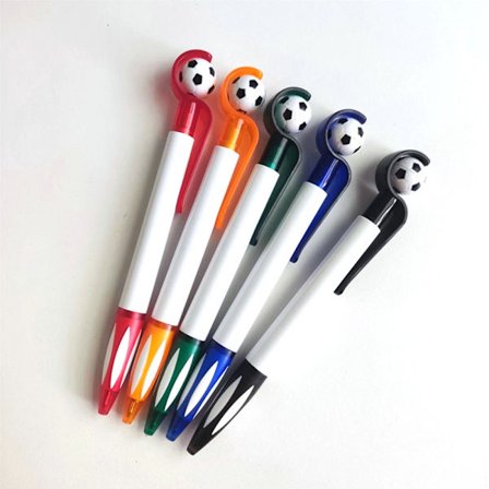 Fodbold Form Kuglepenne Multicolor Kuglepenne Sport Pen