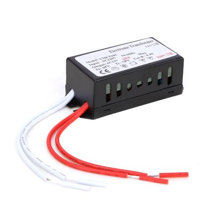220V til 12V Elektronisk Transformator Spenningsomformer Smart Strømforsyningsdriver (60W)