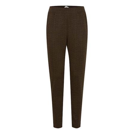 Ichi, Chinos Bruin, Dames, Maat:XL