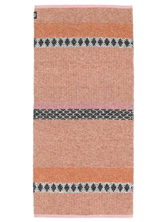 Washable Matilda Coral Red/Beige Small Rug