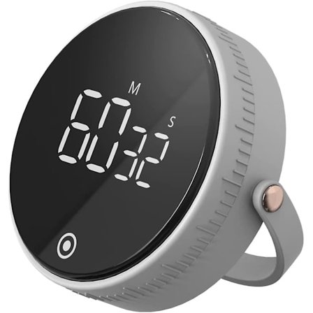 Digital Kök Timer, Magnetisk Vridtimer, Kök Timer Med Stor LED-Display Timer, Justerbar Volym, Lämplig För Matlagning, Lärande, Sport An