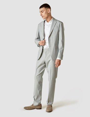 Shaping New Tomorrow - Essential Easy Suit - Teal Blue - Herre