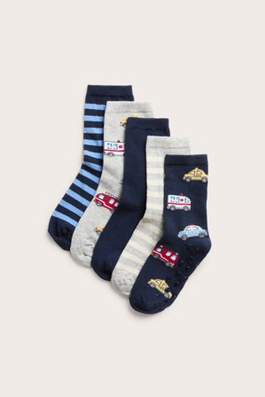 Kappahl | Skarpetki 5-pak Jasnoszary 23/26 | Jasnoszary