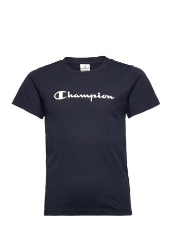 Crewneck T-Shirt T-shirts Short-sleeved Navy Champion