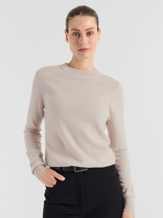 Kashmina - Kashmirgenser "Thora" - cream - Size L