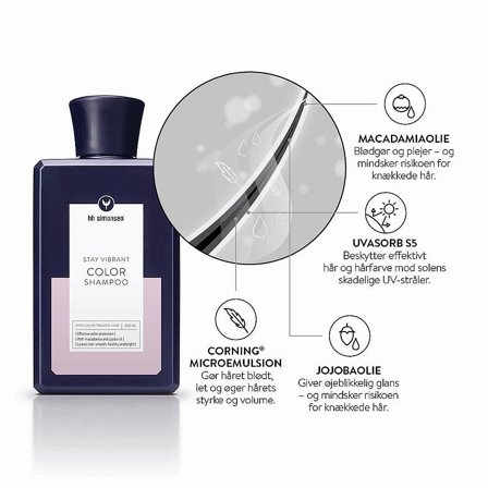 HH Simonsen Color Shampoo 250 ml, Hår, Shampoo, Hårshampoo