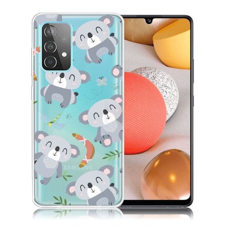 Deco Samsung Galaxy A52 5G kotelot - Harmaa Karhu