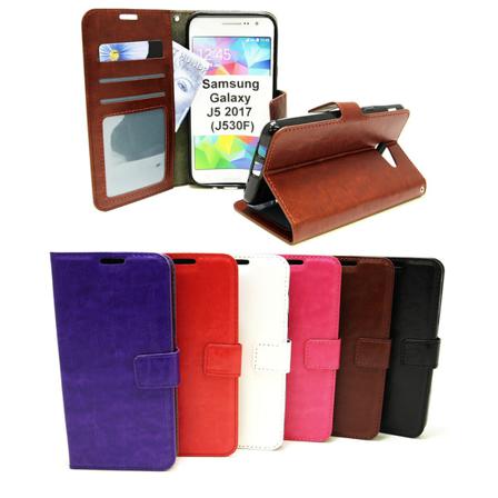 Crazy Horse Wallet Samsung Galaxy J5 2017 (J530FD) Svart