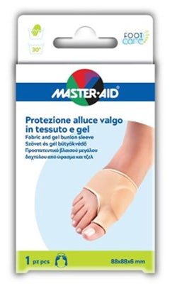 Master Aid Protezione Alluce Valgo In Gel Tessuto 88x88x6 mm