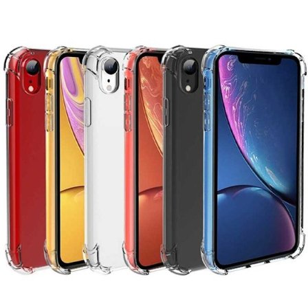 iPhone XR Iskunvaimennus Silikoni Shell Iskunvaimennin