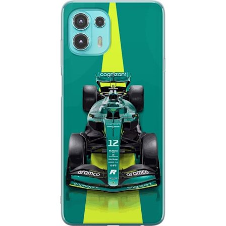 Yhteensopiva Puhelinkuori Motorola Motorola Edge 20 Lite Aston Martinin Formula 1 -auto vihreässä kilpailumuotoilussa, jossa on moderni studiosentun
