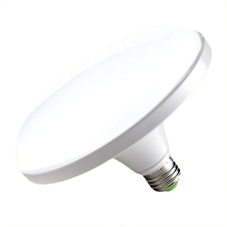 E27 Energibesparende LED-lampe Flat Høy Effekt 220V 12W UFO for Hjemmebelysning