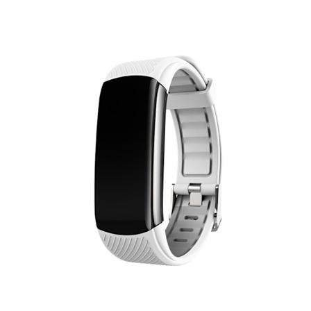 Aktiviteettiranneke pulssilla, unen seurannalla, askelmittarilla IP67 Vit Hvid