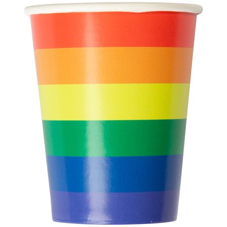 Pride Pappersmugg 8-pack