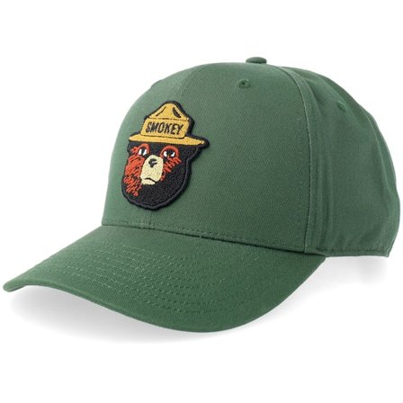 American Needle - Green - adjustable - Cap - Smokey The Bear Dark Green Adjustable - Hatstore