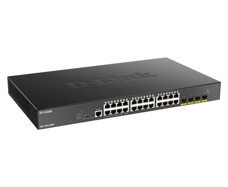 D-LINK DGS 1250-28XMP - switch - 28 porter - smart - rackmonterbar