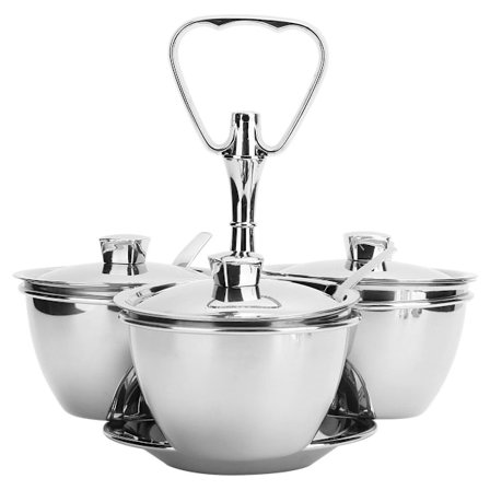 Mausteteline Keittiö Ruostumaton Teräs Maustepurkit Mauste KLB