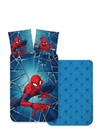 BrandMac Bed Linen Junior Spiderman 1928 - 140X200, 60X63 Cm - Red - 100X140.40X45CM