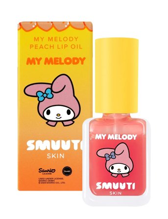 Smuuti Skin My Melody Peach Lip Oil - Orange - 7 ML