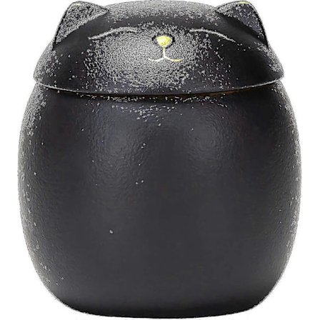 Katturna til katteaske minde dyreurner katte sort katturna 7,6 cm x 7,6 cm (sort)