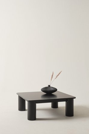 Jotex - Sofabord 80x80 Cm Svart matt svart - MARTY - Kjøp Sofabord hos Jotex