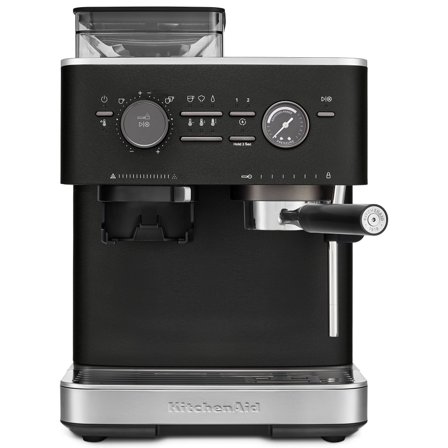 Kitchenaid Espressomaskin med kaffekvern, cast iron black