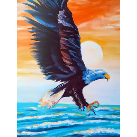 DIY 5D timanttimaalaus täydellinen sarja kotkat, timanttikirjonta maalaus eläimet 30x40 cm numerolla varustettu sarja tarvikkeet, ristipistokangas 