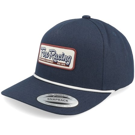 Fox - Blå adjustable Caps - Equipped Hat Midnight A-Frame Adjustable @ Hatstore