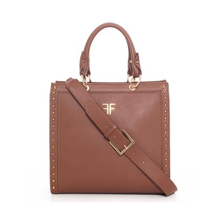 Fracomina, Shoulder Bags Bruin, Dames, Maat:ONE Size