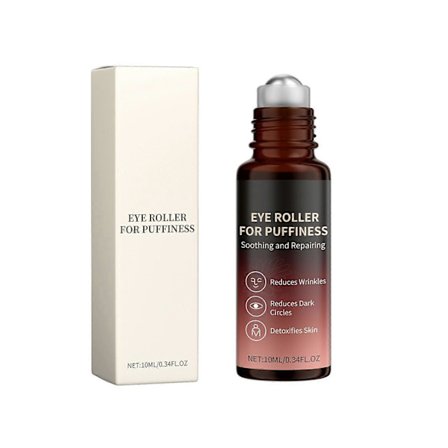 Øjen-roll-on serum, fugter blidt huden omkring øjnene, udglatter, opstrammer, hydrerer og lysner det sarte øjenområde. Velegnet til under øjnene